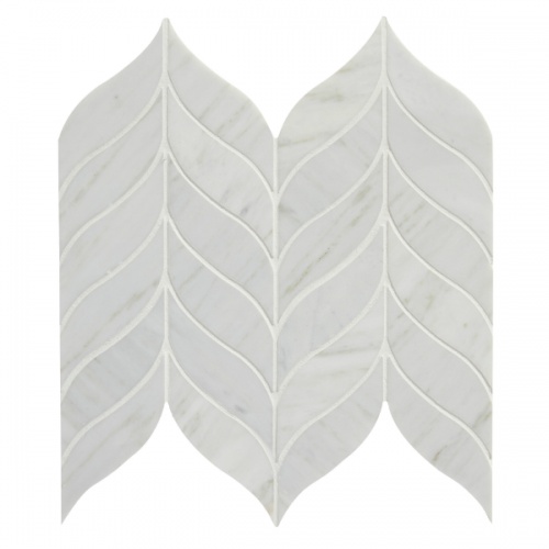 Ca Pietra Zen Leaf Marble Mosaic